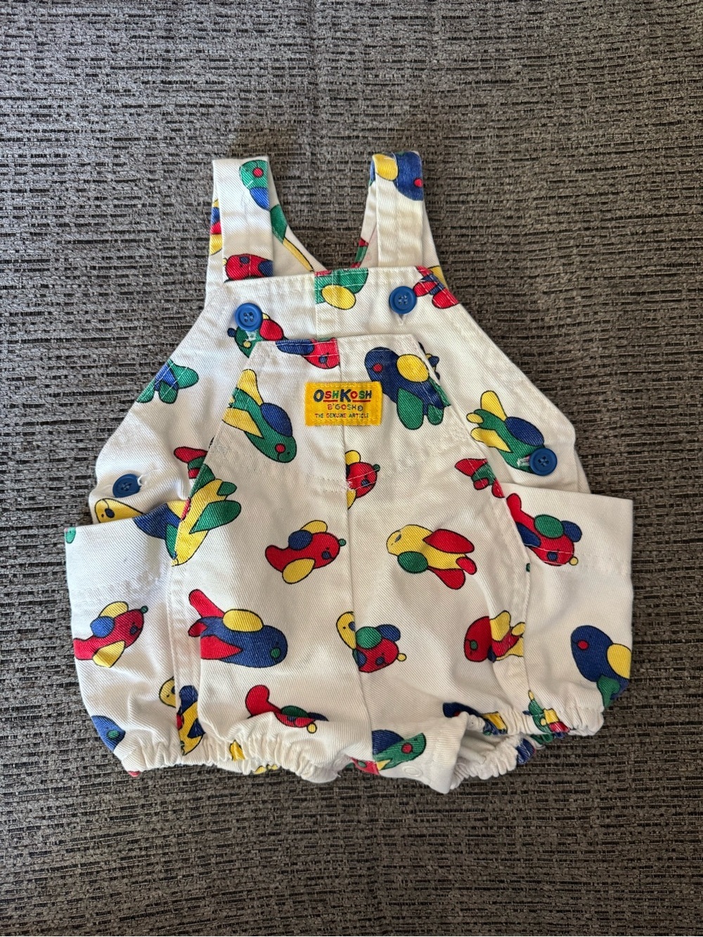 Vintage OshKosh B’ Gosh Baby Shortalls
